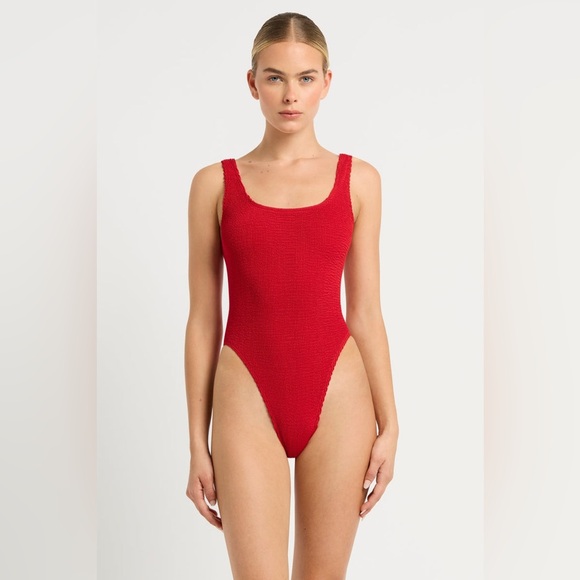 NWT Bond-eye Australia Madison One Piece Swimsuit Baywatch Red One Size - Picture 1 of 16